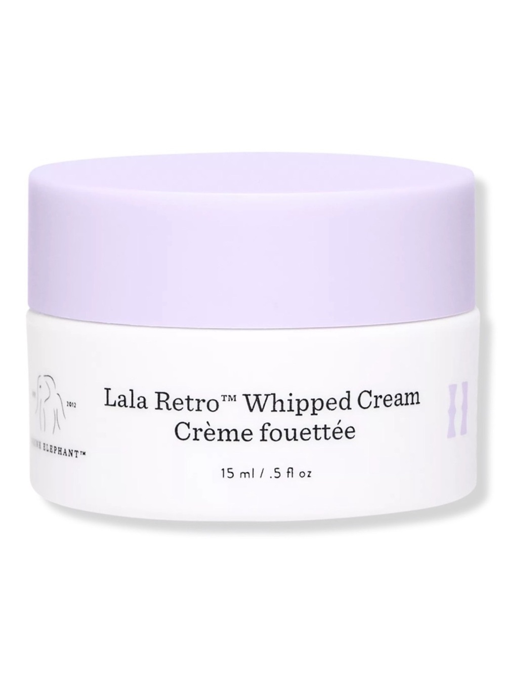 Drunk Elephant Lala Retro Whipped Cream Moisturizer with Ceramides 0.5 oz
